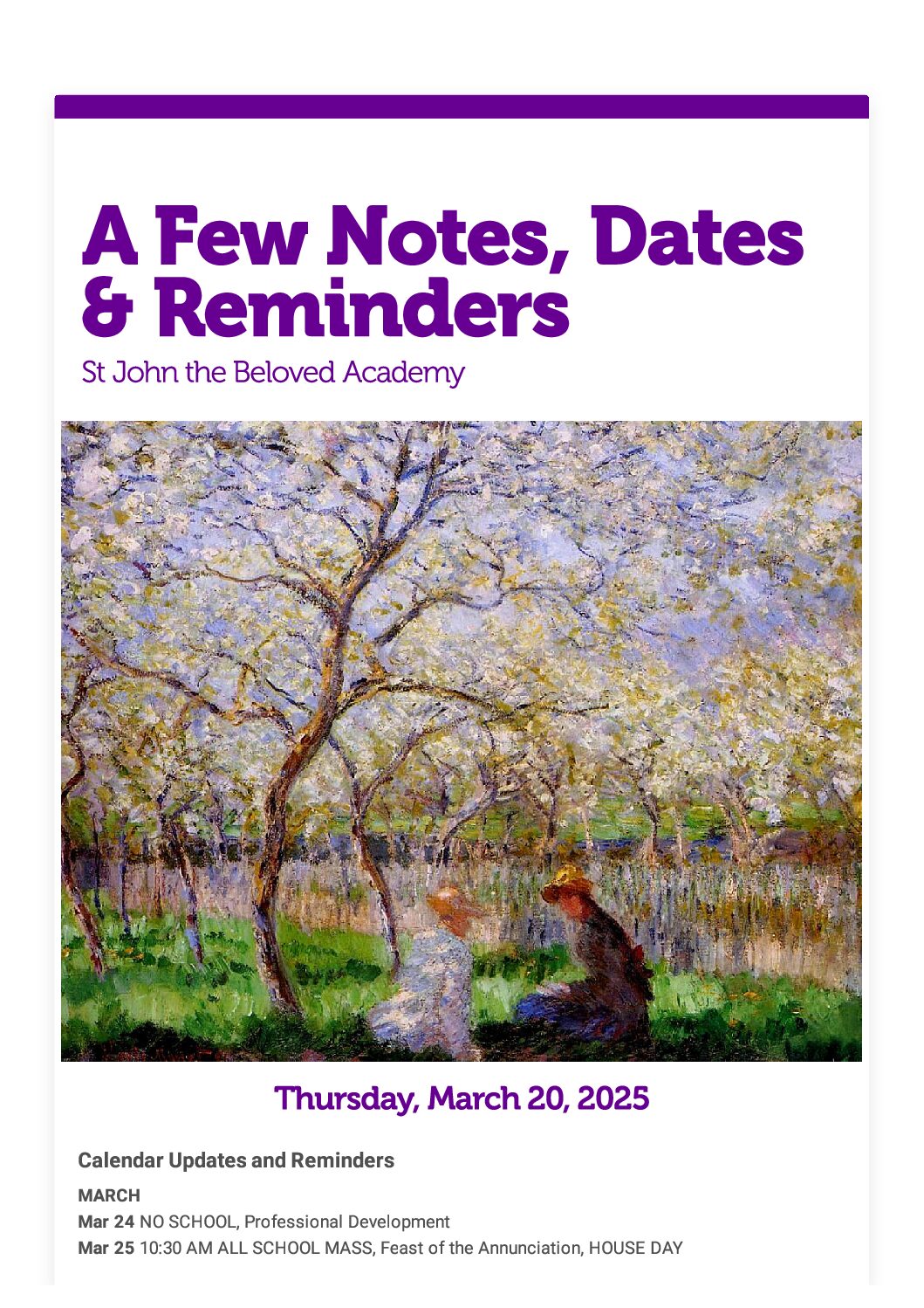 March 20, 2025